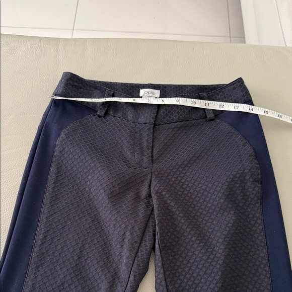 Cache Navy Textured Pants - Picture 4 of 9